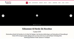 Desktop Screenshot of nordicskimarathon.se